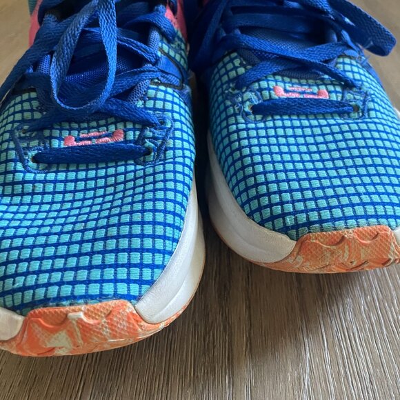 Nike LeBron Witness VII Hyper Royal Pink Basketball Shoes DM1123-400 Mens Sz 7.5 - Picture 4 of 9